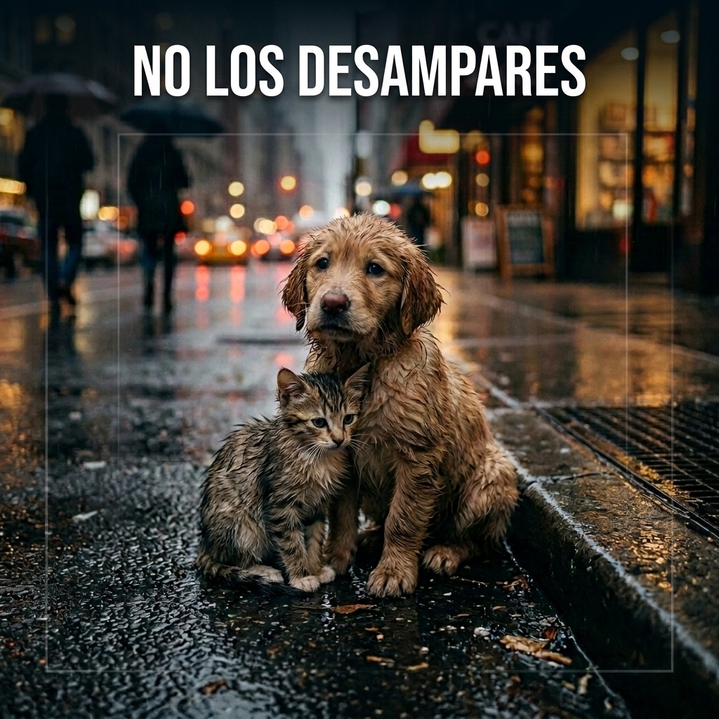 No los desampares